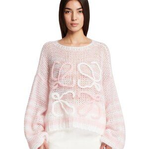 LOEWE Anagram Pink Sweater